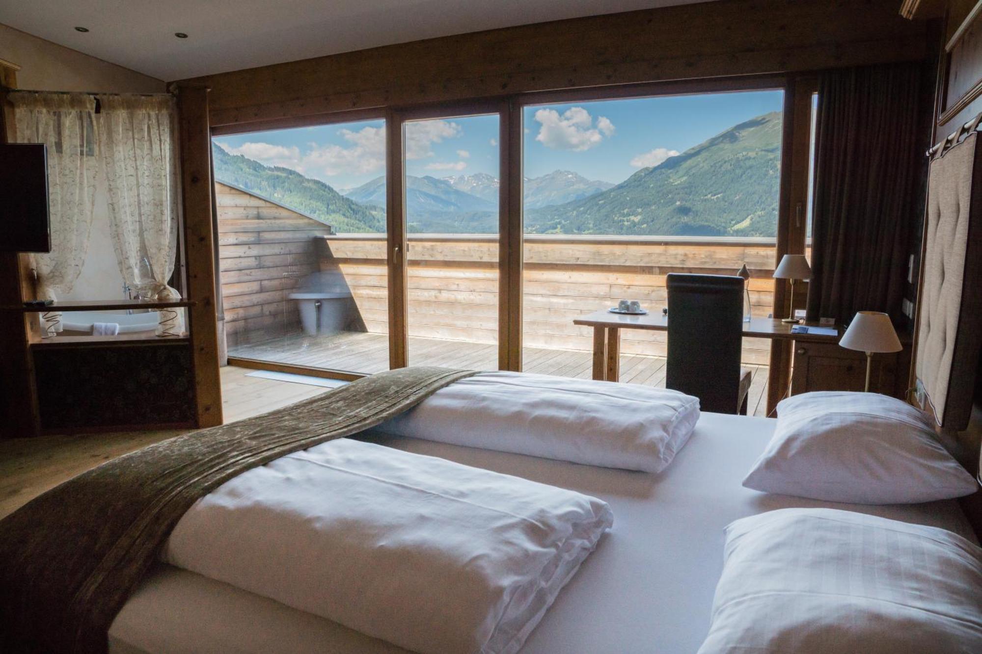 Wellness Aparthotel Panorama Alpin - Ferienwohnungen Jerzens Im Pitztal Ngoại thất bức ảnh